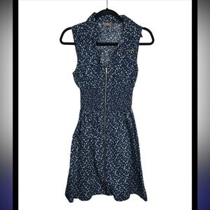 J. Glee Women’s Floral Sleeveless Zip-Up Dress. Size Large Petite. Cottagecore